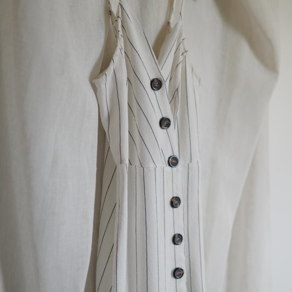 Button Down Midi Dress - Picture 1 of 10